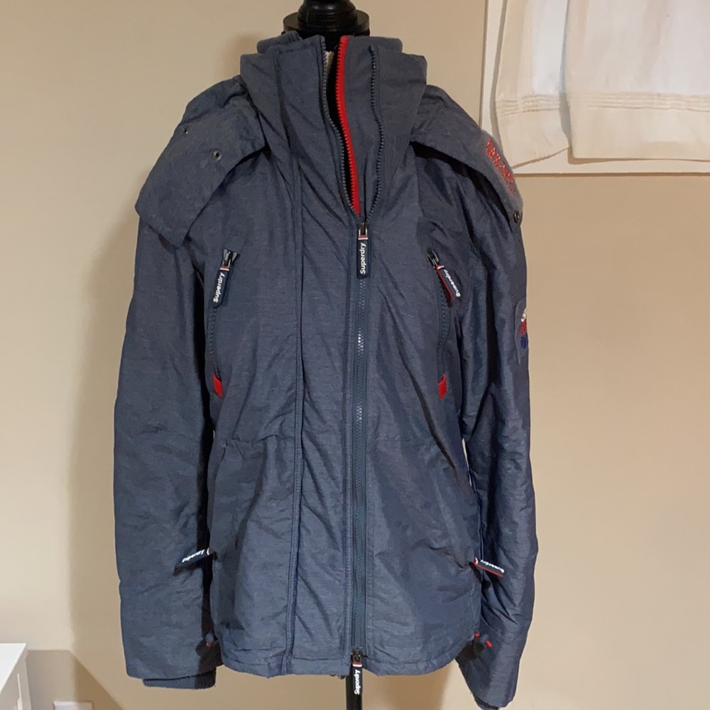 Superdry woman’s jacket size small EUC
